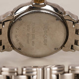 Saint Laurent Stainless Steel Circle Watch