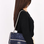 Chanel 2.55 Reissue Double Flap Navy Suede 2016 SHW