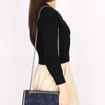 Chanel 2.55 Reissue Double Flap Navy Suede 2016 SHW