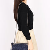 Chanel 2.55 Reissue Double Flap Navy Suede 2016 SHW