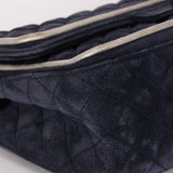 Chanel 2.55 Reissue Double Flap Navy Suede SHW