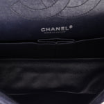 Chanel 2.55 Reissue Double Flap Navy Suede SHW