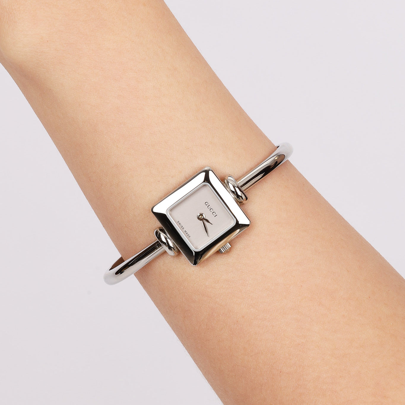 Gucci Stainless Steel Square Watch