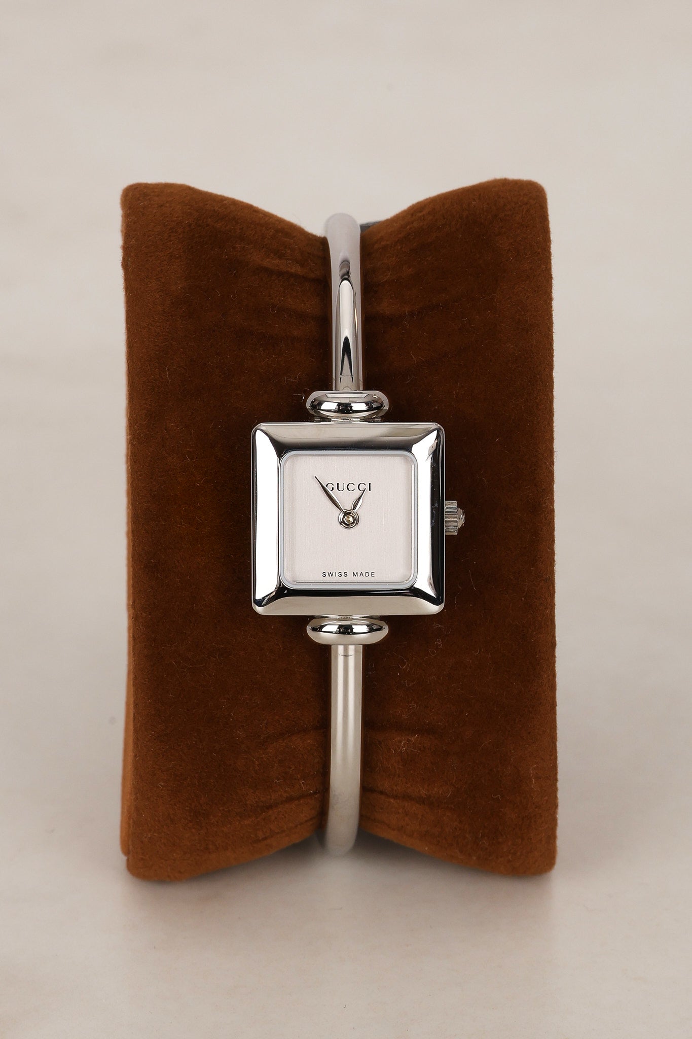 Gucci Stainless Steel Square Watch