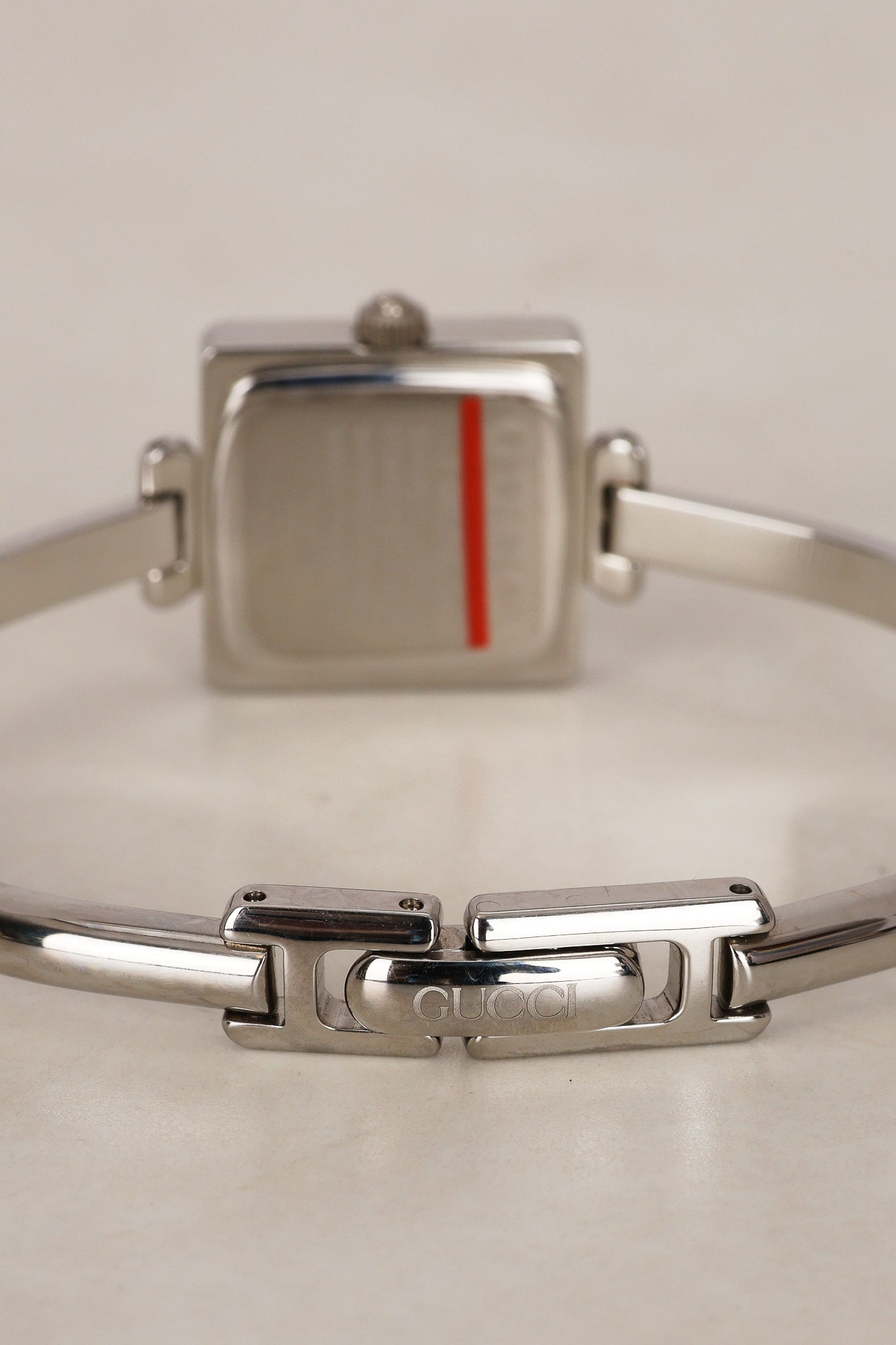 Gucci Stainless Steel Square Watch