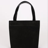 Gucci G-Clasp Mini Shopper Tote Black Suede