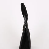 Gucci G-Clasp Mini Shopper Tote Black Suede