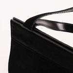 Gucci G-Clasp Mini Tote Black Suede