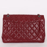 Chanel Jumbo Single Flap Bordeaux Caviar SHW