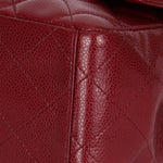 Chanel Jumbo Single Flap Bordeaux Caviar SHW