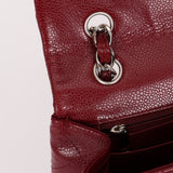 Chanel Jumbo Single Flap Bordeaux Caviar SHW