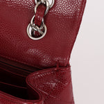 Chanel Jumbo Single Flap Bordeaux Caviar SHW