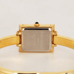 Saint Laurent Gold Square Watch
