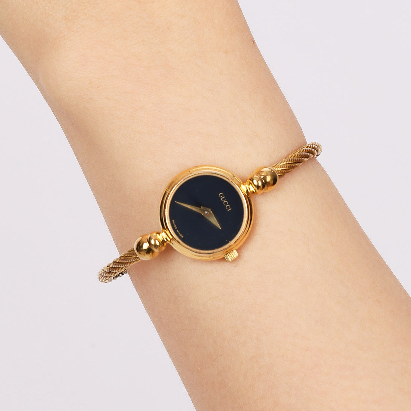 Gucci Gold Bangle Watch