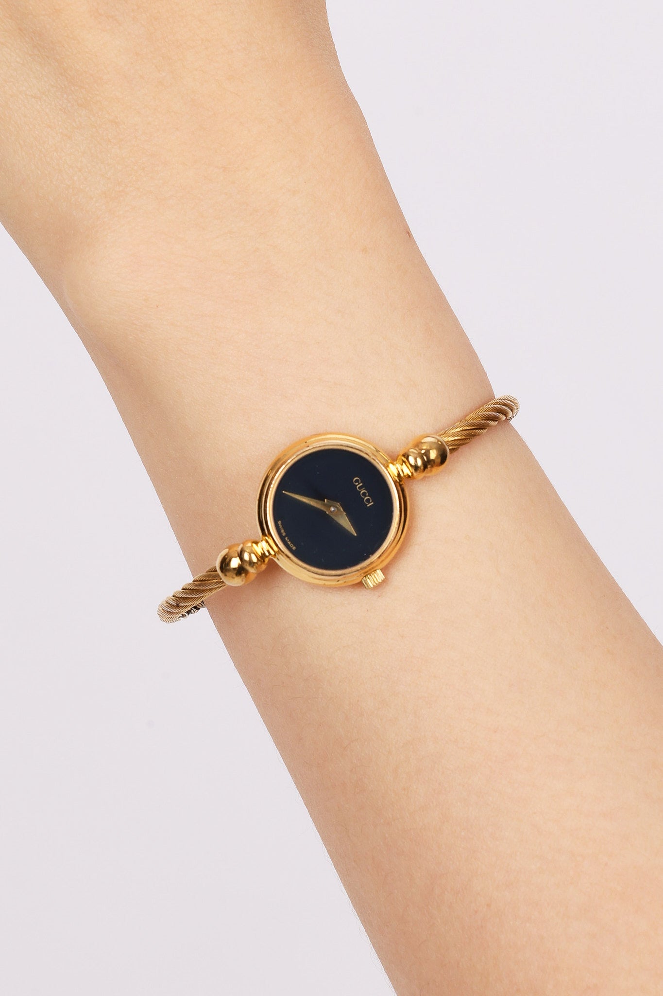 Gucci Gold Bangle Watch