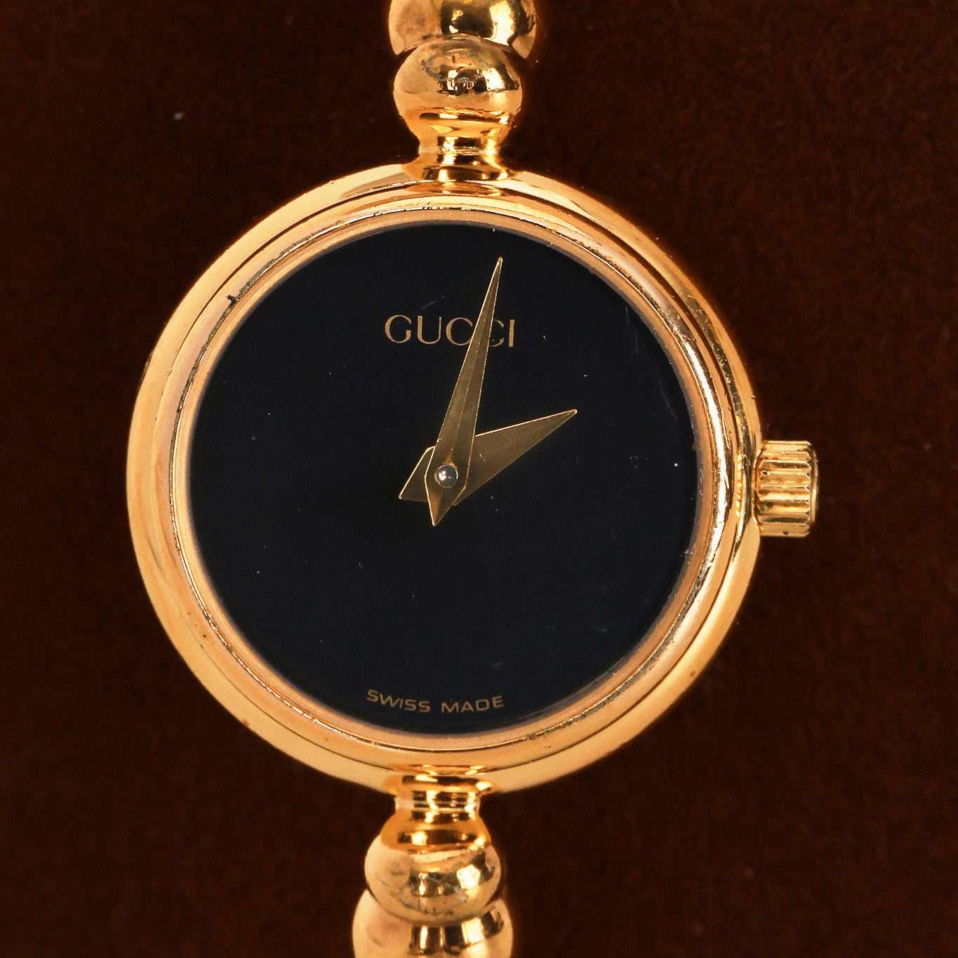 Gucci Gold Bangle Watch