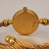 Gucci Gold Bangle Watch