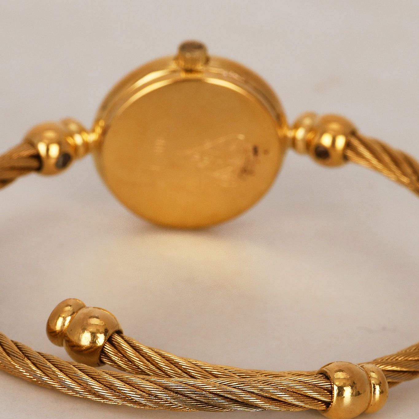 Gucci Gold Bangle Watch
