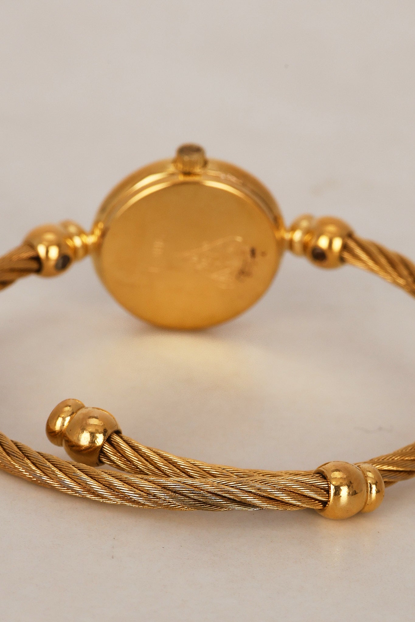 Gucci Gold Bangle Watch
