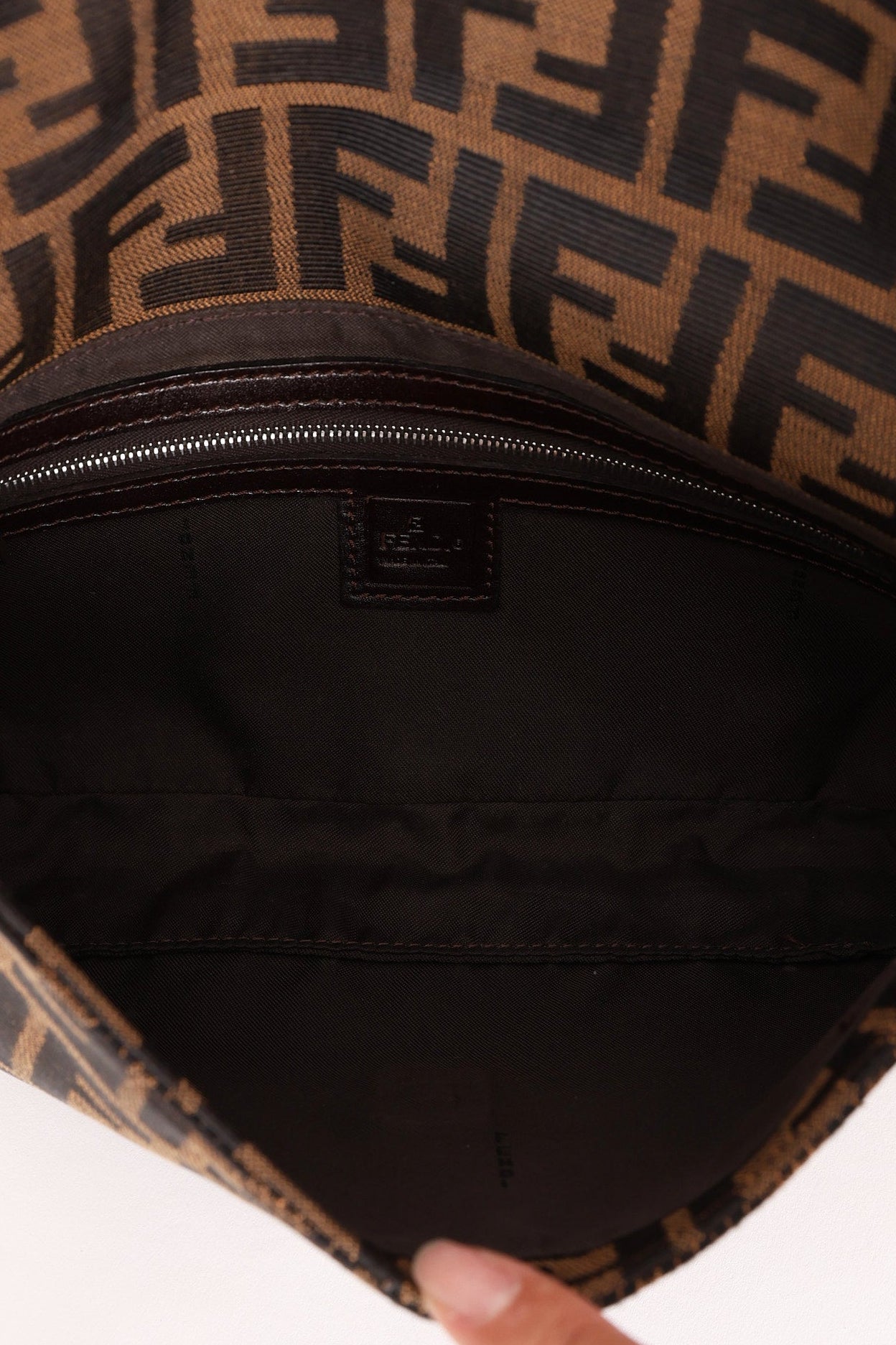 Fendi Zucca Baguette Bag