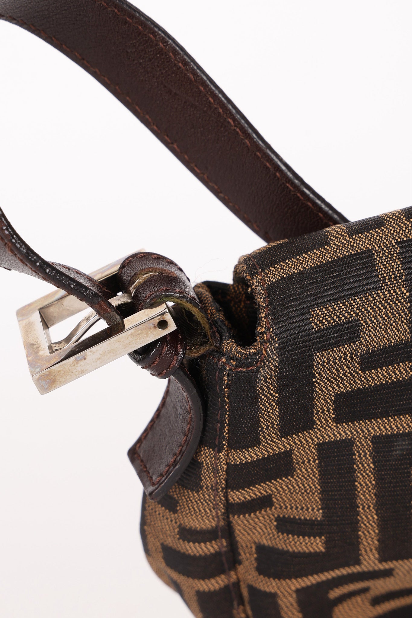 Fendi Zucca Baguette Bag