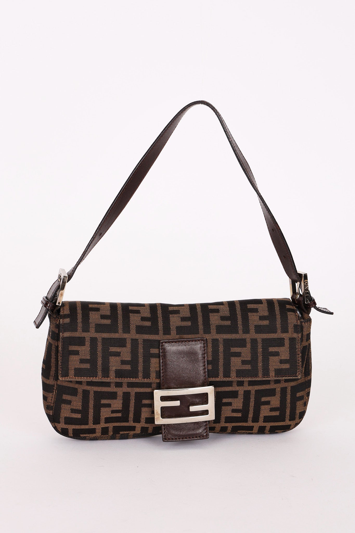 Fendi Zucca Baguette Bag