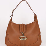 Gucci Small Retro G-Clasp Jackie Bag Cognac Buffalo
