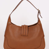 Gucci Small Retro G-Clasp Jackie Bag Cognac Buffalo