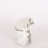 Chanel Camellia Embellished Belt Bag White Lambskin SHW