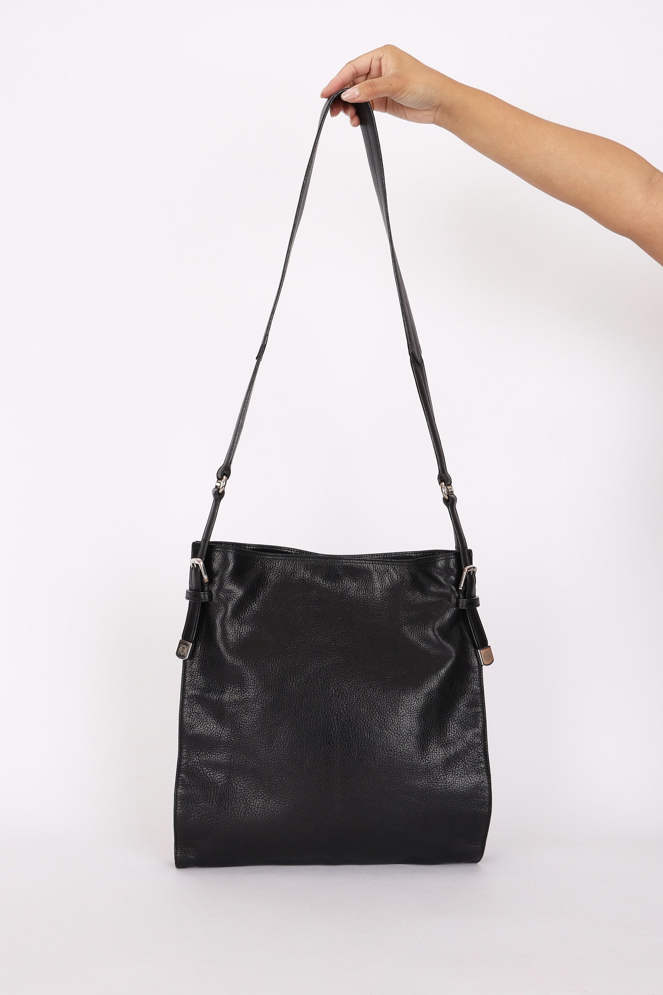 Loewe Anagram Studded Shoulder Bag