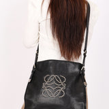 Loewe Anagram Studded Chevre Flat Shopper