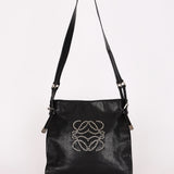 Loewe Anagram Studded Chevre Flat Shopper