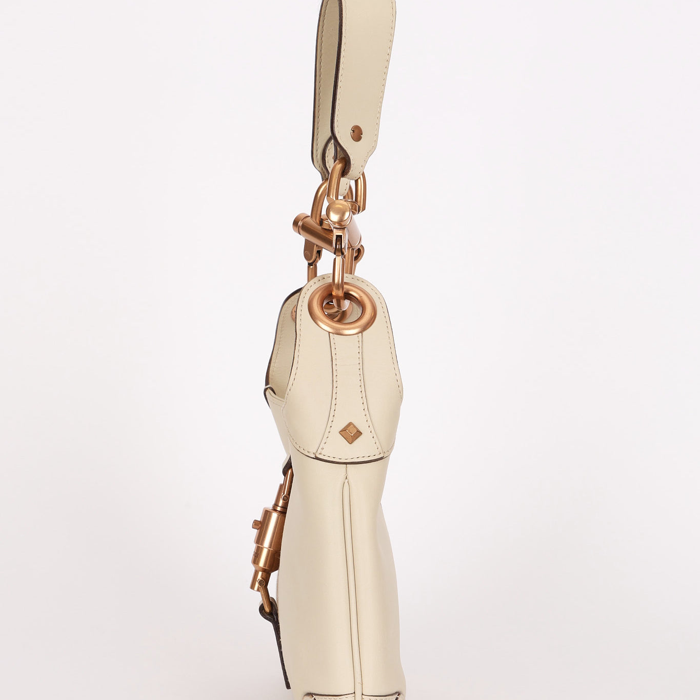 Gucci Monogram Leather Web Jackie Bag