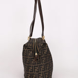 Fendi XL Zucca Twin Weekender Tote