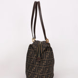 Fendi XL Zucca Twin Weekender Tote