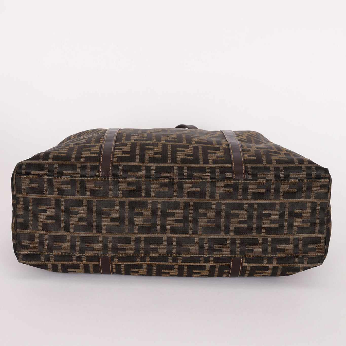 Fendi XL Zucca Twin Weekender Tote