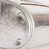 Christian Dior Diorissimo Trotter Tote Metallic Silver 2008