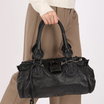 Chloe Medium Paddington Bag Black
