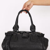 Chloe Medium Paddington Bag Black