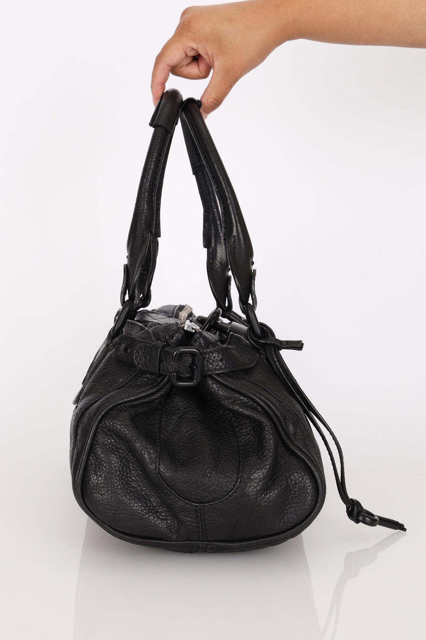 Chloe Medium Paddington Bag Black