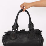 Chloe Medium Paddington Bag Black