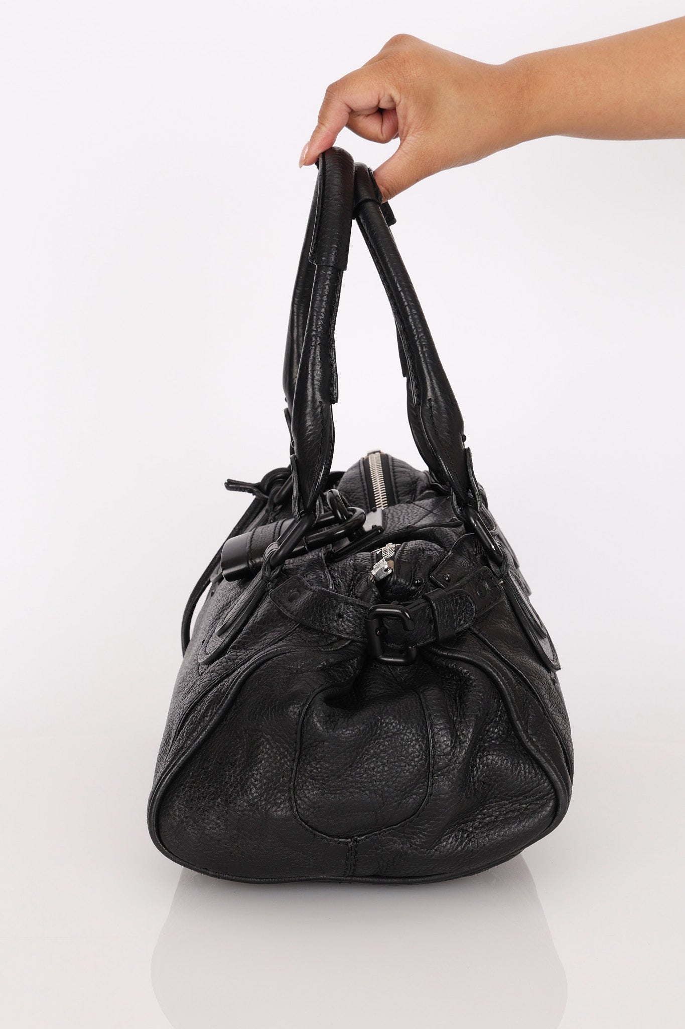 Chloe Medium Paddington Bag Black