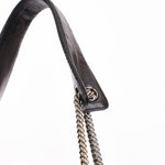Chanel Large LAX Camera Bag Tote Black Calfskin 2007 SHW