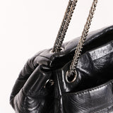 Chanel Large LAX Camera Bag Tote Black Calfskin 2007 SHW