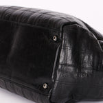Chanel Large LAX Camera Bag Tote Black Calfskin 2007 SHW