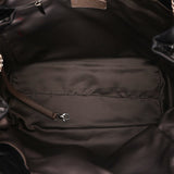 Chanel Large LAX Camera Bag Tote Black Calfskin 2007 SHW