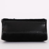 Gucci Kisslock Frame Mini Shoulder Bag Black Ponyhair