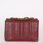 Chanel Jumbo Mademoiselle Single Flap Bordeaux Caviar 24K GP