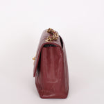 Chanel Jumbo Mademoiselle Single Flap Bordeaux Caviar 24K GP