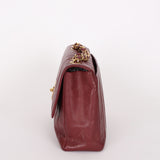 Chanel Jumbo Mademoiselle Single Flap Bordeaux Caviar 24K GP